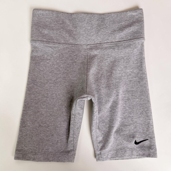 Nike Pants - Nike Sportswear Streetwear Womens High Waisted Bike Shorts Gray XS